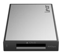 Lexar Professional Workflow CFexpress 4.0 Type B Lecteur de Cartes, Paire avec Lexar Professional Workflow, Adaptateur USB-C vers USB-A, Compatible avec PC, Ordinateur Portable, Tablette, Smartphone