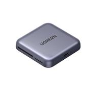 UGREEN Magnétique Lecteur Carte SD 4.0 UHS II 312MB/s avec PD 100W Charge Adaptateur Carte MicroSD en Aluminium Card Reader Compatible avec iPhone 17 Air Pro Max 16 Galaxy S25 S24 iPad Pro MacBook
