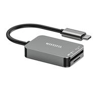 Lecteur de cartes mémoire UHS-II haute vitesse, USB C SD 4.0, pour SDXC, SDHC, SD, MMC, Micro SDXC, Micro SD, Micro SDHC, carte micro SDHC, UHS-II UHS-I, compatible avec MacBook Pro, iPad Pro, Samsung