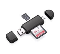 Lecteur de cartes mémoire USB 3.0 polyvalent, adaptateur Micro SD avec transfert de données haute vitesse pour une gestion multimédia simplifiée