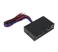 Lecteur de cartes multimédia 5,25 pouces USB 2.0 3.0 e-SATA 20 broches en façade