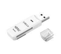 Lecteur de cartes pour ordinateur | Adaptateur 5 Gbit/s | Visionneuse d'appareil photo multifonctionnelle, lecteur de cartes portable à 2 emplacements pour smartphone, ordinateur portable