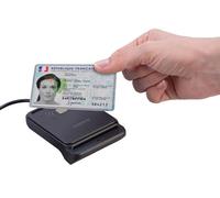 Lecteur de cartes RFID et NFC - Xystec - Identification électronique - USB - Compatible Windows/Mac/Linux