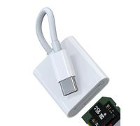 Lecteur de Cartes SD Micro SD Vers USB C Pour IPhone 16 15 Pro Max Adaptateur TF Card en Mémoire Externe Clé Pour Apple Compatible Avec Samsung Galaxy S24 Pour IPad Compact Flash 3.0 Lecteurs Externes