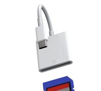 Lecteur de cartes SD USB C pour iPhone16 15 Pro Max pour Apple Type C Card Reader Adaptateur pour iPad Appareil Photo MacBook Thunderbolt Targette Stockage Données Android Compatible avec Samsung S24