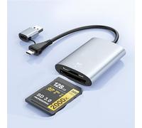 Lecteur de Cartes TF pour iPhone iPad, Adaptateur de Carte Micro SD Lightning MS pour Mémoire et Appareil Photo Compatible avec iPhone 14/13/12/11/X/8 Plus/8/7 Plus/7/6s Plus/6S/iPad Mini/Air