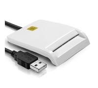 Lecteur de cartes tout-en-un pour cartes à puce EMV, compatible USB, prend en charge plusieurs cartes mémoire, transmission de données sécurisée