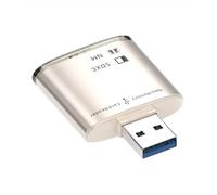 Lecteur de cartes USB 3.0 8 Go-128 Go SD/SDXC pour carte mémoire NM Nano, adaptateur d'écriture