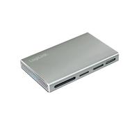 Lecteur de Cartes USB 3.2 (Gen1) 5 en 1 pour SD/SDHC/SDXC, microSD, MS, CF et M2 en Aluminium