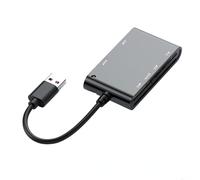 Lecteur de cartes USB 6 en 1 pour cartes CAC SDTF M2ID IC PIVs pour plusieurs militaires Smartests Reader