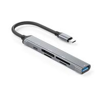 Lecteur de cartes USB C vers MSM2 en alliage d'aluminium de type C pour les professionnels, les étudiants, les amateurs