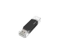 Lecteur de cartes USB, OTG, USB-A + Micro-USB, USB 2 .0, SD/micro SD