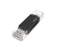 Lecteur de cartes USB, OTG, USB-A + Micro-USB, USB 2.0, SD/microSD