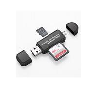Lecteur de cartes USB Type C et Micro USB innovant, reconnaissance rapide des cartes SD et Micro SD, simplification de la conversion des données et