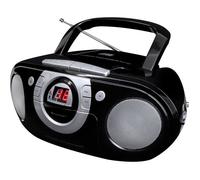 soundmaster SCD5100SW Radio-lecteur CD FM AUX, CD, Cassette noir