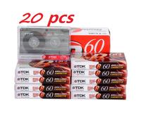 Lecteur de cassette vierge Standard de haute qualité vide 60 Minutes enregistrement de bande Audio magnétique pour l'enregistrement de musique vocale 20 pièces