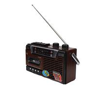 Lecteur de Cassettes AM, Prise en Charge Silencieuse de la Radio FM, Carte de Stockage Puissante et Enregistreur Portable USB, Prise Britannique 220 V