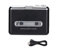 Lecteur de cassettes audio vintage, convertisseur cassette vers MP3, son stéréo, lecteur de cassettes USB portable, convertit les cassettes audio