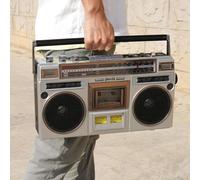 Lecteur de Cassettes Bluetooth rétro années 80, magnétophone stéréo Portable avec Haut-parleurs intégrés, Radio AM/FM, Compatible SD/USB, idéal pour Les réunions, Les Voyages et Les fêtes.