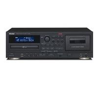 Teac Lecteur de cassettes et CD AD-850B Noir
