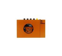 Lecteur Cassette Portable - We Are Rewind - Orange - Bluetooth 5.1 - Aluminium - Batterie Lithium Rechargeable