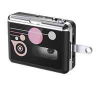 Lecteur de Cassettes Portable, Convertisseur USB de Cassettes en MP3, Convertisseur Audio de Musique en Numérique avec écouteurs, Aucun PC Requis