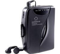 Renkforce Lecteur de cassettes portable RF-CP-150 noir