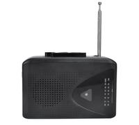 Lecteur de Cassettes Portable Walkman Haut-Parleur IntéGré Radio AM-FM avec Prise Casque 3,5 mm Lecteur de Musique à Bande StéRéO