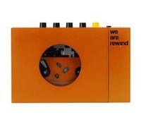 Lecteur de cassettes portable We are rewind Bluetooth Orange Orange E