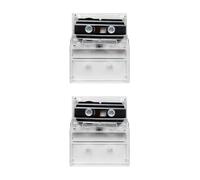Lecteur de cassettes standard vide avec 30/45/60/90 minutes pour discours Cassette standard Discours Musique Bandes vides double face Accessoires d'enseignement