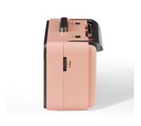 Lecteur de cassettes vintage rose gris