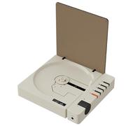 Lecteur De CD De Transport Rétro De Bureau Vintage avec Bluetooth | Sortie Spdif/coaxiale, sans Haut-parleurs Intégrés | Portable Rechargeable 2000mah pour Audio à Domicile White