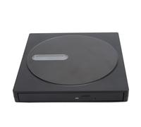 Lecteur de CD DVD Externe pour Ordinateur Portable, Graveur de CD DVD Portable Ultra Fin avec Ports USB 3.0 de Type C, Adaptateur de Graveur de Lecteur de Disque D'enregistrement
