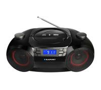 Lecteur de CD Portable - BLAUPUNKT - BB30BT - Noir - 12W RMS - Égaliseur - 2 Haut-parleurs