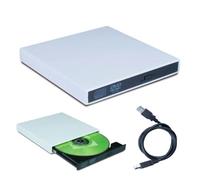 Lecteur de CD-ROM DVD Externe Portable USB 2.0 Universel, Ultra Rapide, Support de Disque de Voiture,Lecteur DVD TV