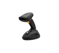 Equip 351026 Lecteur Code Barre Portable 1D/2D LED sans Fil, Portée 200m, IP54, Batterie 1500mAh, Compatible Windows/Android/iOS/Linux