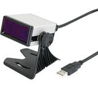 Lecteur de code-barres Renkforce FS5020E USB-Kit USB argent, noir