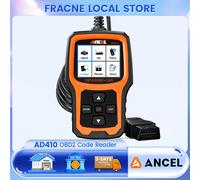Lecteur de Code de Scanner ANCEL AD410 OBD2 pour vérifier la lumière du moteur, Scanner automobile OBD2, diagnostic des défauts, outil de numérisation OBD2 pour tous les OBDII AD410