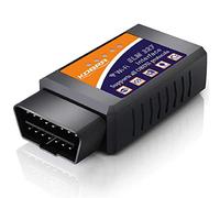 Lecteur de code, outil de scan pour voiture Kobra OBD2 [Version améliorée]. Se connecte via Wifi avec n'importe quel appareil iOS, Android et Windows - Intègre une base de données de 3000 mots, pour la plupart des voitures et camions des États-Unis.