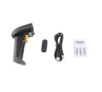 Lecteur de Codes à Barres portatif sans Fil 2,4 G avec récepteur câble USB pour supermarché, bibliothèque, Entreprise Express, Magasin de détail, entrepôt