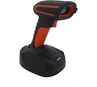 Lecteur de codes-barres 1D/2D Bluetooth, RF et USB - Indicateur LED et bip - Vitesse 60 fps. - Autonomie jusqu'à 12h