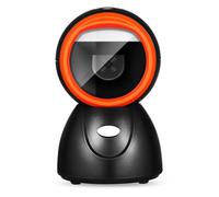 Lecteur de Codes-Barres de Bureau, Scanner QR, Lecture Rapide 3mil | ABS, 2800 Lectures par Seconde, Compatible Systèmes Variés, pour Caisses et Inventaires