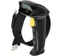 Nedis Lecteur de codes-barres BSCN1D100BK 1D linéaire Laser filaire USB-A Noir