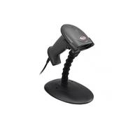 KALEA-INFORMATIQUE Douchette Scanner Laser Lecteur de Codes Barres. Connexion USB, fournie avec portique, flashage Automatique Mains Libres