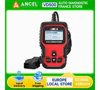 Lecteur de codes OBD2 Ancel VD500, ABS, SRS, EPB, réinitialisation de l'huile, outil de diagnostic automobile, analyse complète du système, scanner automobile OBD 2