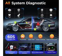 Lecteur de codes OBD2 Autel MaxiCOM MK900 MX900, outil de diagnostic bidirectionnel, comme le MK900BT Pro CAN-FD&DOIP, scanner de diagnostic automobile FCA Diagnostic Tool