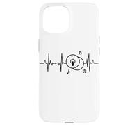 Lecteur de cymbales Heartline Funny Marching Band Coque pour iPhone 15