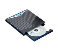 Lecteur de disque externe portable 7 ports USB 3.0 type C pour ordinateur portable de bureau PC large compatibilité lecteur optique externe