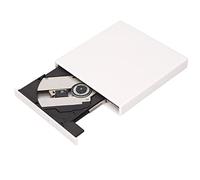Lecteur de Disque Externe, USB 2.0 CD DVD +/-RW Graveur de Lecteur Optique Slim CD/DVD ROM Rewriter Writer Reader Portable pour XP/2003/Vista/pour Linux PC Ordinateur