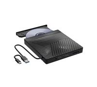 Lecteur de disque externe USB 3.0 de type C Connexion rapide pour ordinateur portable de bureau PC Large compatibilité Lecteur de disque externe USB/Type C